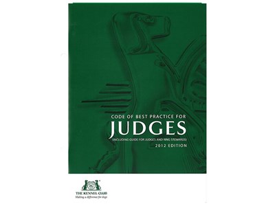 Code of Best Practice for Judges and Stewards cover